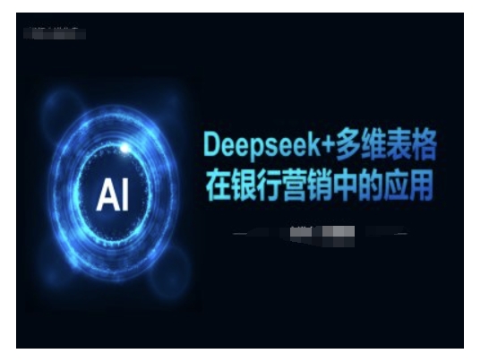 Deepseek+多维表格在银行营销场景中的应用-搞钱蓝图